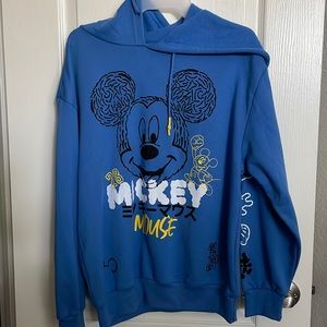 Brand new Baby blue Mickey Mouse hoodies